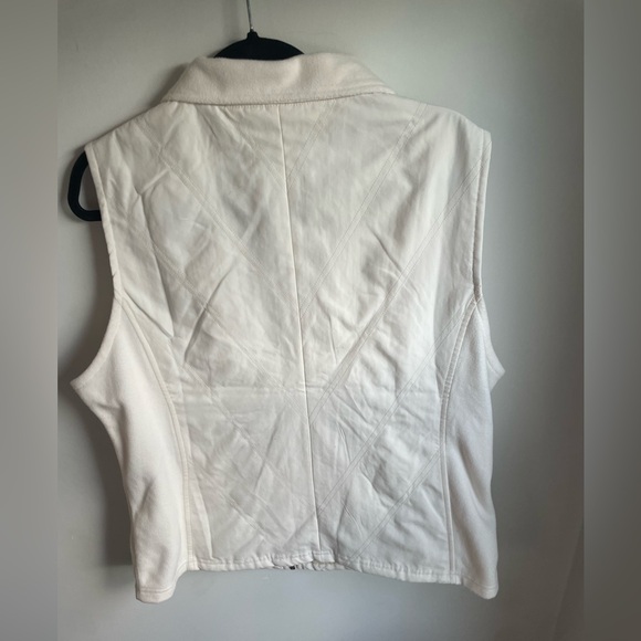 Columbia NWT Women’s White Cream Catalina Crest XL Vest - Picture 5 of 5